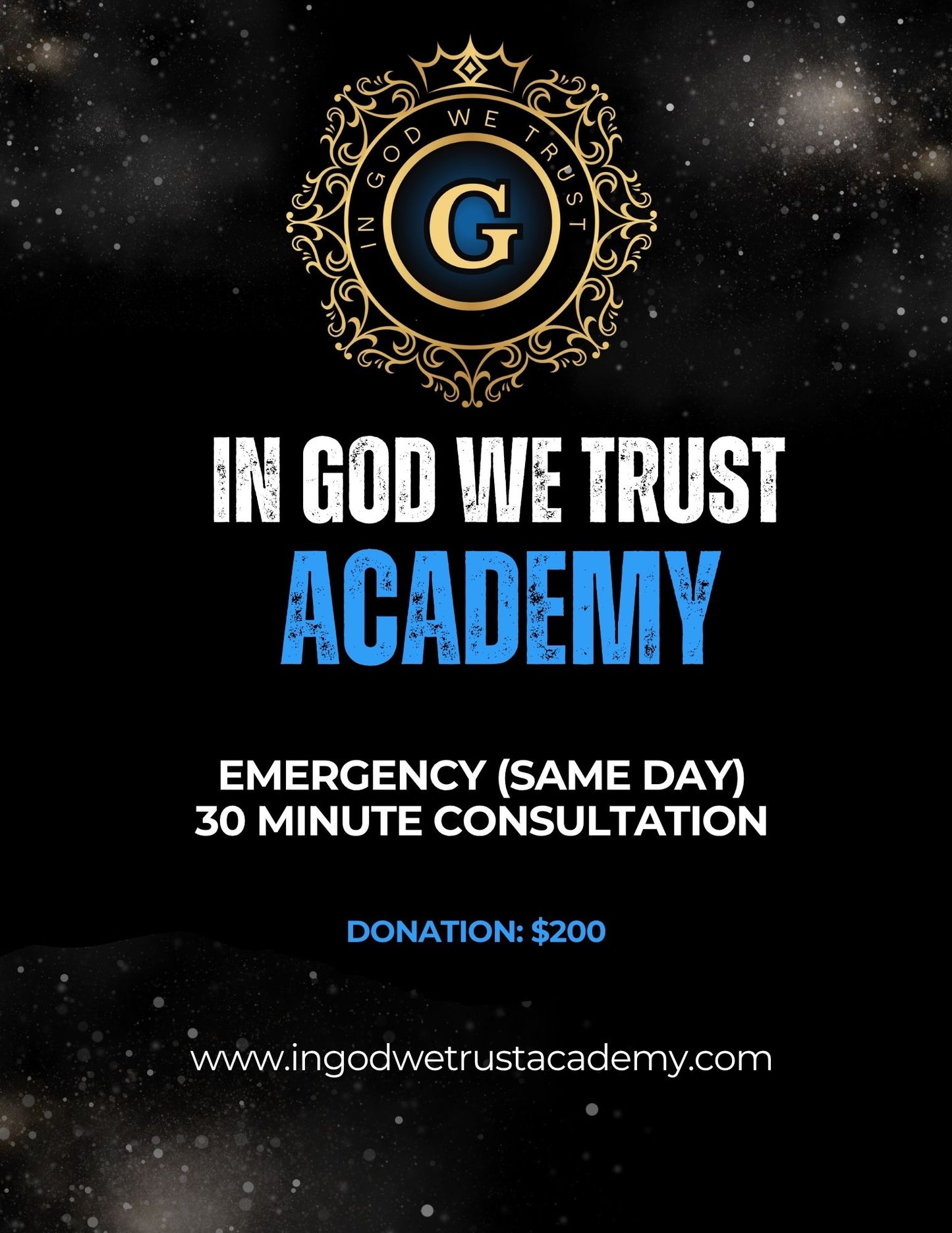 Emergency Consultation: Same Day