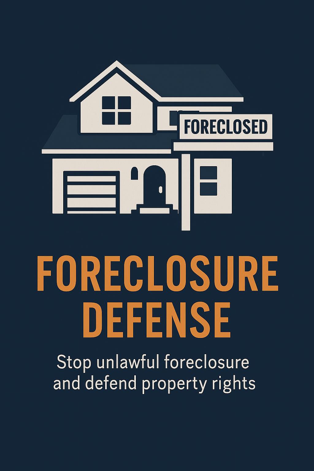 Foreclosure Defense (Judicial and Non Judicial) Service
