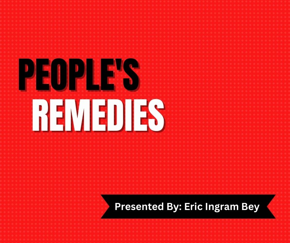 People's Remedies (Materials will be emailed within 72 hours)