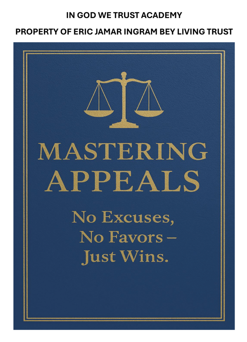 Mastering Appeals Ebook (Materials will be emailed within 72 hours)