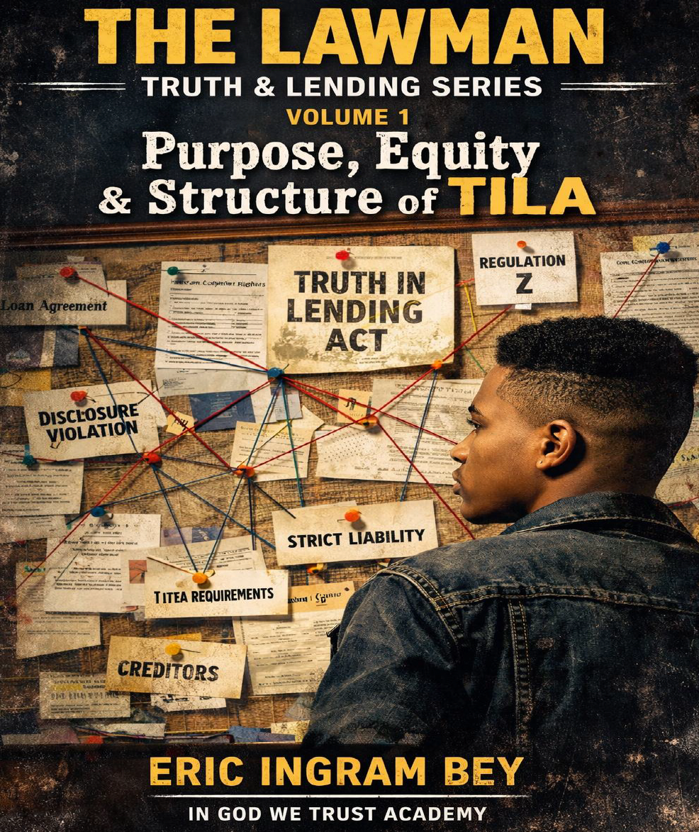 The Lawman Series: Purpose, Equity & Structure of TILA Ebook Volume 1