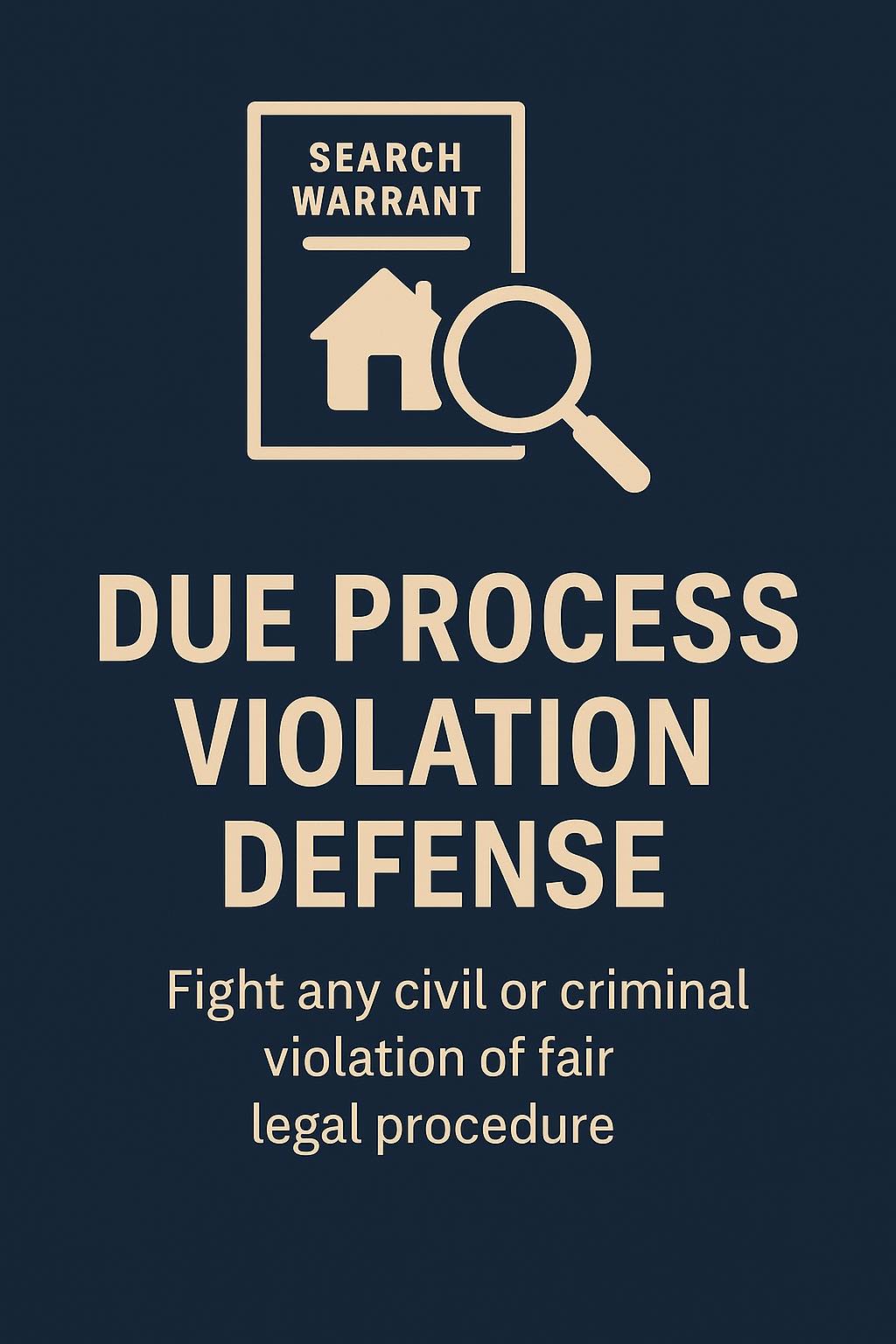 Due Process Violation Defense Service
