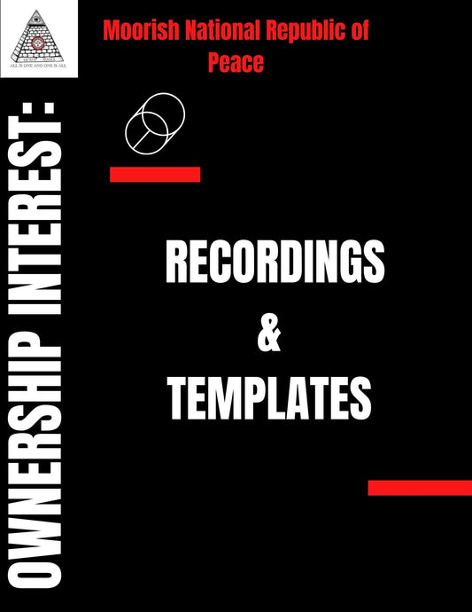 Ownership Interest-Replay and Templates (Materials will be emailed within 72 hours)