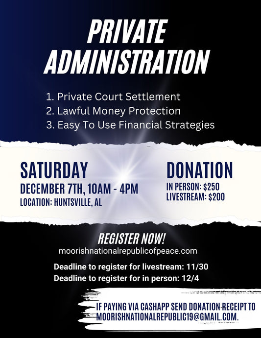 Private Administration Conference-Huntsville AL Replay and Templates