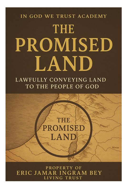Promise Land Ebook (Materials will be emailed within 72 hours)