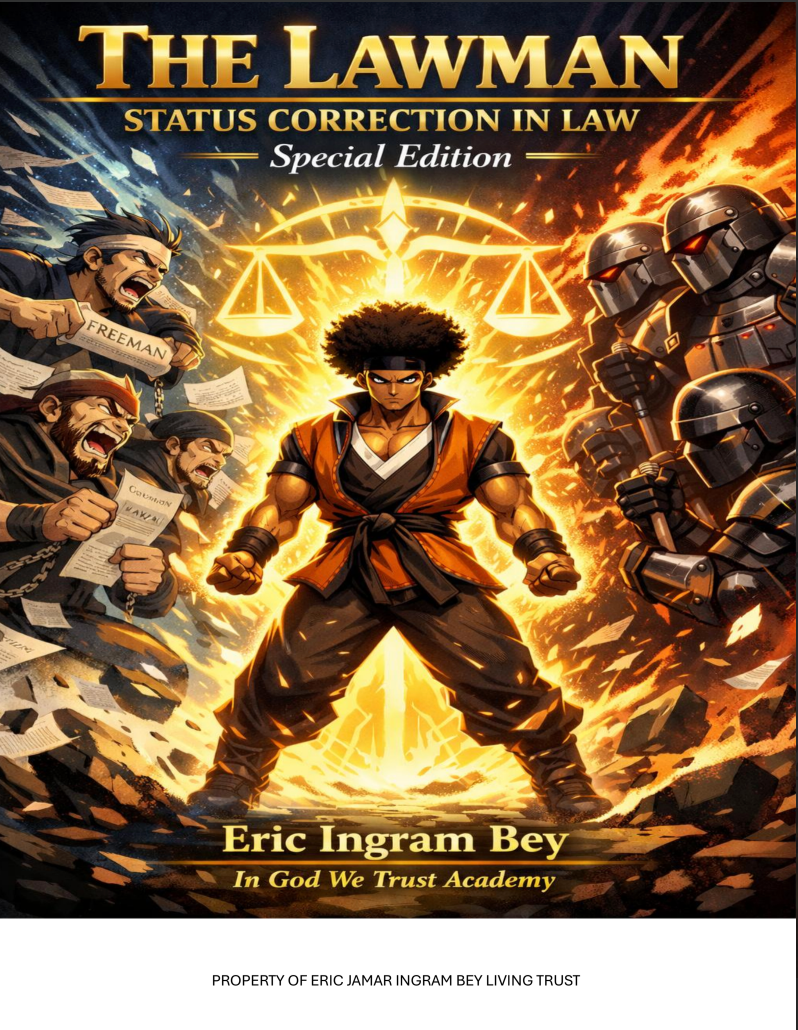 The Lawman Series: Status Correction in Law includes Ebook & Workbook 2/17/26 (Allow up to 72 hours for delivery of digital materials)