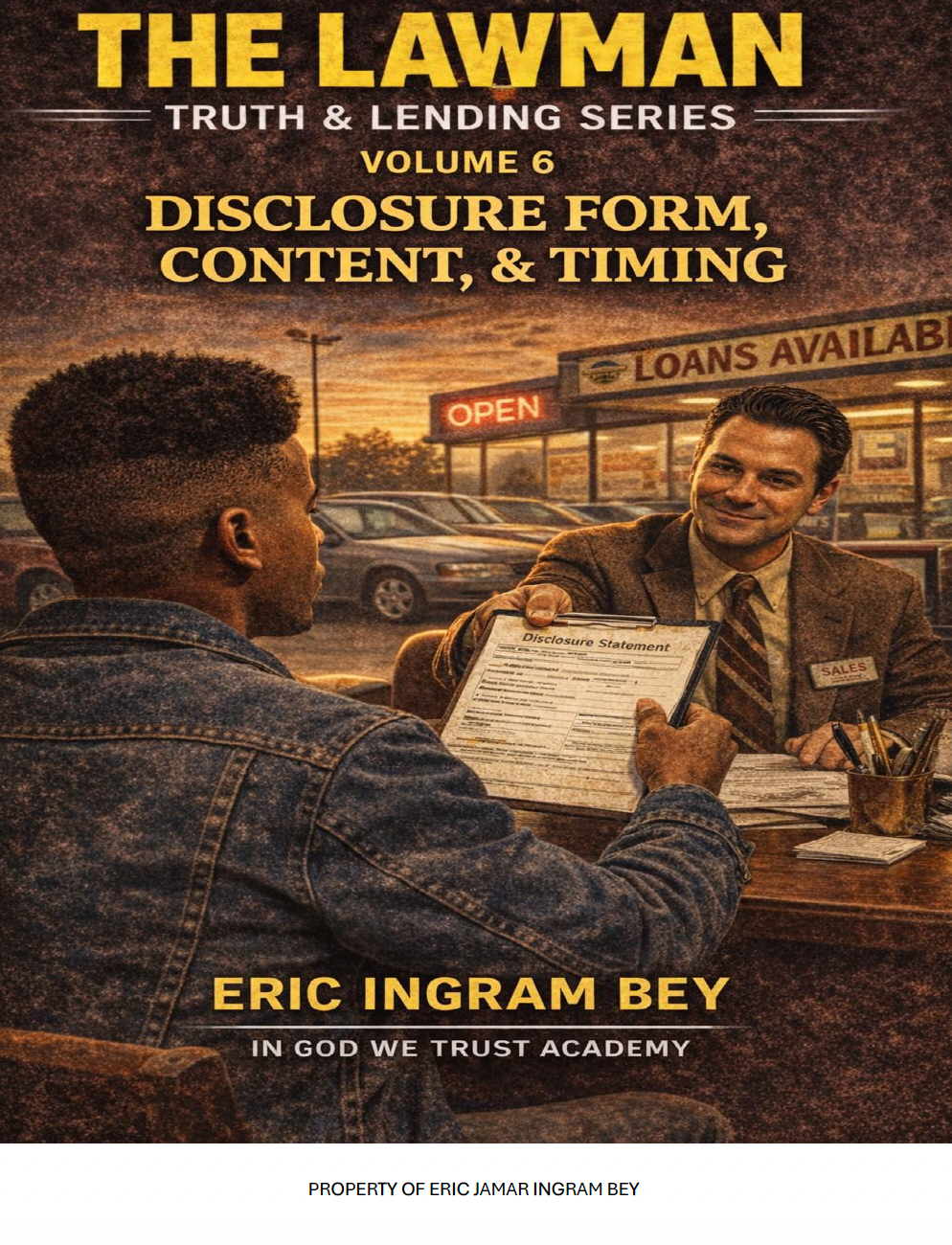 The Lawman Series: Disclosure Form, Content & Timing Ebook Volume 6