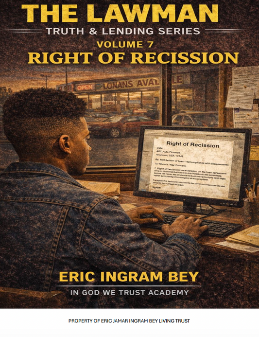 The Lawman Series: Right of Recission Ebook Volume 7