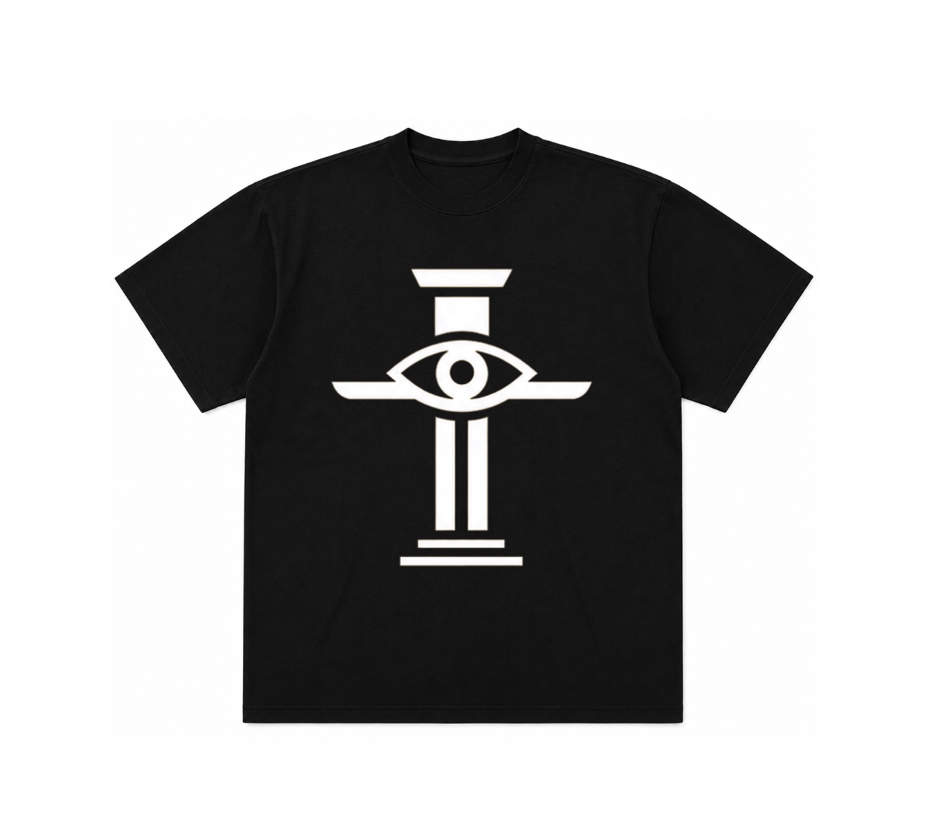White Emblem Tee